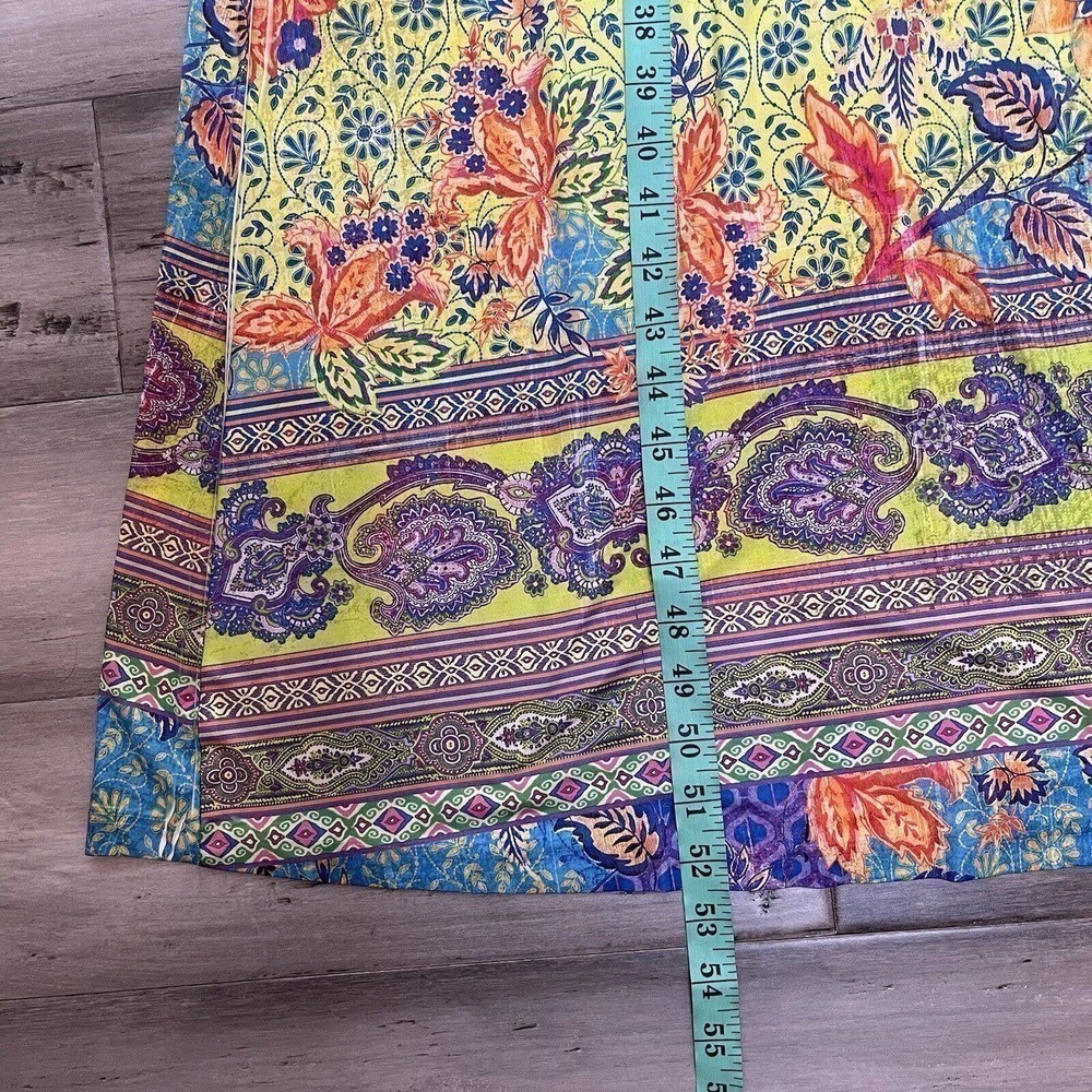 Boston Proper Floral Maxi Dress Sleeveless Multi-color Size S - Picture 6 of 6